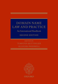 Download free j2me books Domain Name Law and Practice: An International Handbook 9780199663163