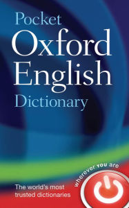 Title: Pocket Oxford English Dictionary, Author: Oxford Languages