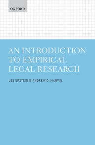 Title: An Introduction to Empirical Legal Research, Author: Lee Epstein