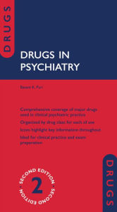 Title: Drugs in Psychiatry, Author: Basant K. Puri