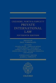 Title: Cheshire, North & Fawcett: Private International Law / Edition 15, Author: Ugljesa Grusic