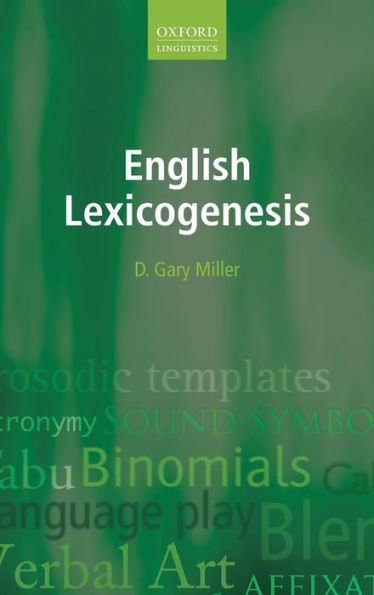 English Lexicogenesis