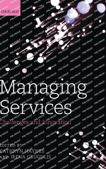 Managing Services: Challenges and Innovation