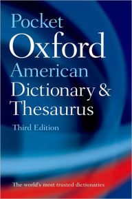 Title: Pocket Oxford American Dictionary & Thesaurus, Author: Oxford Languages