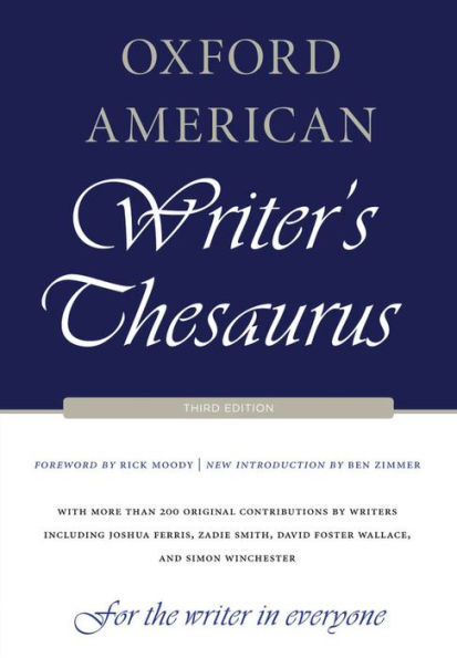 Oxford American Writer's Thesaurus