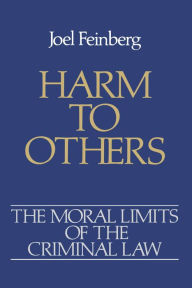 Title: Harm to Others, Author: Joel Feinberg