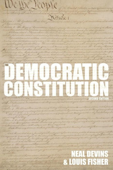 The Democratic Constitution, 2nd Edition / Edition 2