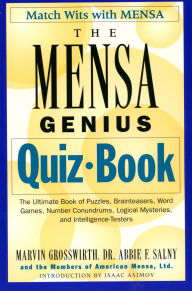 Title: The Mensa Genius Quiz Book, Author: Marvin Grosswirth