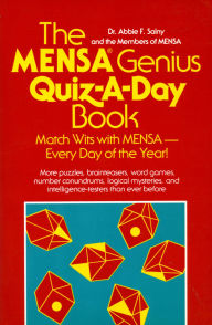 Title: The Mensa Genius Quiz-a-day Book, Author: Abbie F. Salny