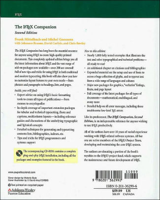 The LaTeX Companion (Tools and Techniques for Computer Typesetting)