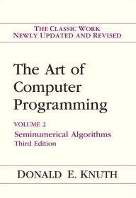 Title: Art of Computer Programming, The: Seminumerical Algorithms, Volume 2 / Edition 3, Author: Donald Knuth