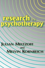 Title: Research in Psychotherapy, Author: Melvin Kornreich