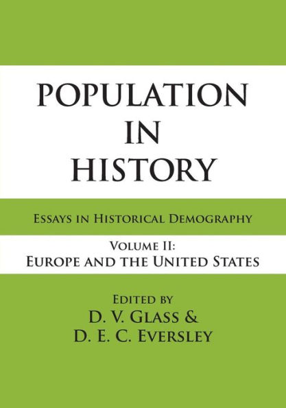 Population History: Essays Historical Demography