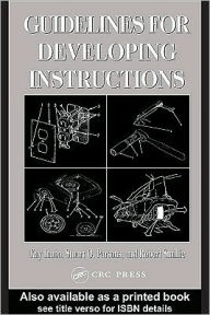 Title: Guidelines for Developing Instructions, Author: Kay Inaba