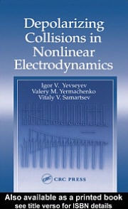 Title: Depolarizing Collisions in Nonlinear Electrodynamics, Author: Igor V. Yevseyev