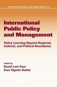 Title: International Public Policy and Management, Author: David Levi-Faur