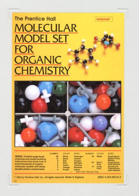 The Prentice Hall Molecular Model Set for Organic Chemistry / Edition 2 ...