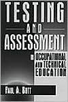 Testing and Assessment in Occupational and Technical Education / Edition 1