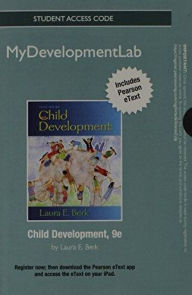 Title: NEW MyDevelopmentLab with Pearson eText -- Standalone Access Card -- for Child Development / Edition 9, Author: Laura E. Berk