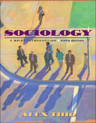 alex thio sociology