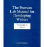 The Pearson Lab Manual for Developing Writers: Volume C: Essays