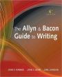 The Allyn & Bacon Guide to Writing