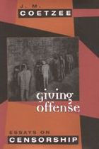 Title: Giving Offense: Essays on Censorship, Author: J. M. Coetzee