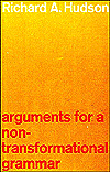 Title: Arguments for a Non-Transformational Grammar, Author: Richard A. Hudson