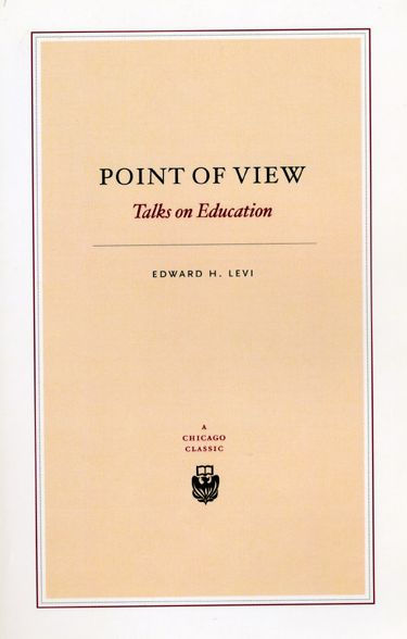 Point of View: Talks on Education / Edition 1