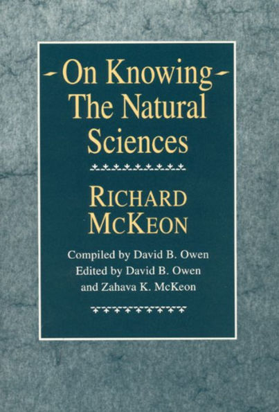 On Knowing--The Natural Sciences / Edition 2