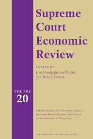 Title: The Supreme Court Economic Review, Volume 20, Author: Ilya Somin