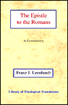 Title: The Epistle to the Romans, Author: Franz J Leenhardt