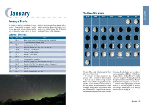 2021 Night Sky Almanac: A Month-by-Month Guide to North America's Skies from the Royal Astronomical Society of Canada