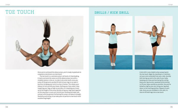 The Cheerleading Book: The Young Athlete's Guide