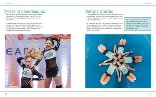 The Cheerleading Book: The Young Athlete's Guide