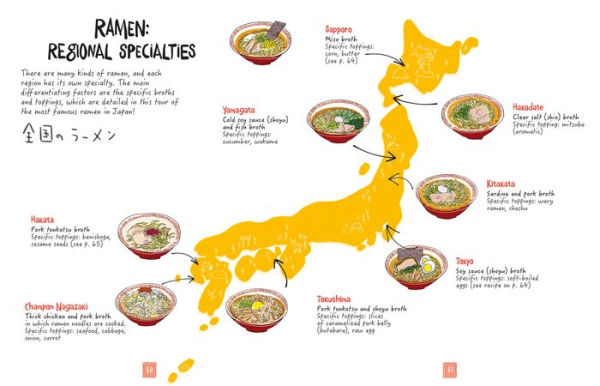 Japanese Dishes by Region – The Illustrated Guide to Japan's