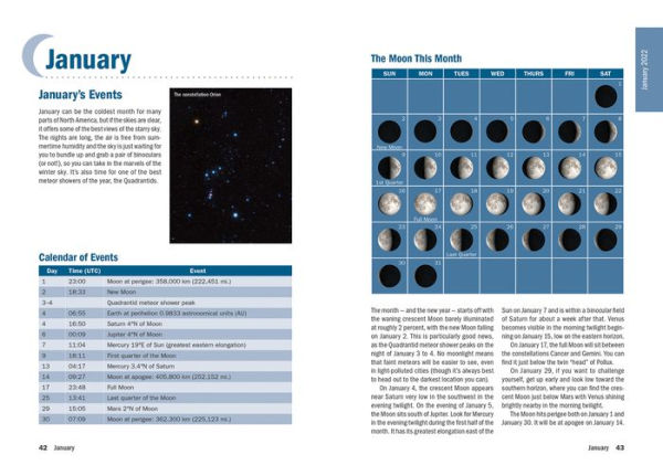 2022 Night Sky Almanac: A Month-by-Month Guide to North America's Skies from the Royal Astronomical Society of Canada