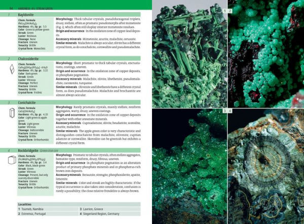 The Minerals Encyclopedia: 700 Minerals, Gems and Rocks