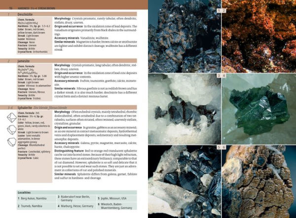 The Minerals Encyclopedia: 700 Minerals, Gems and Rocks