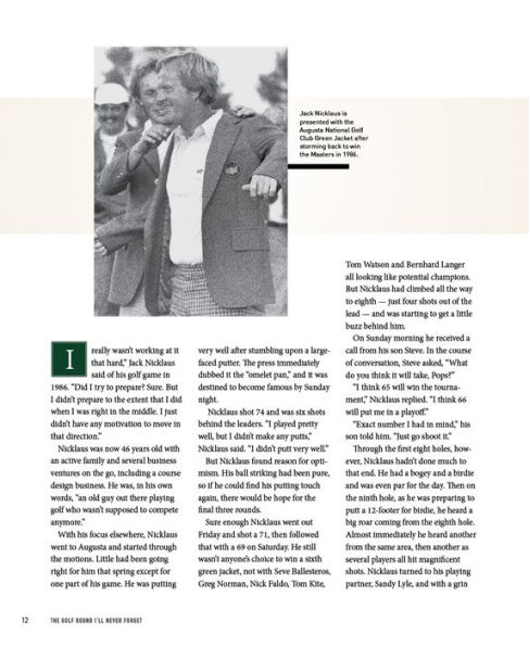 The Golf Round I'll Never Forget: Golf's Biggest Stars Recall Their Finest Moments