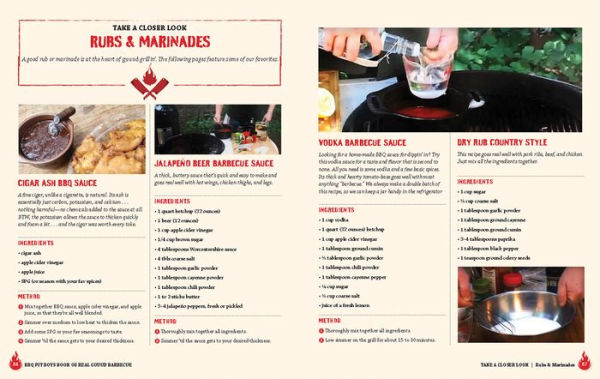 BBQ Pit Boys Book of Real Guuud Barbecue: Grilling, Slow Roasting and Smoking, Beer-can Burgers, Fireball Whiskey Meatballs, Venison Stew, Stuffed Alligator, Rubs, Marinades and More!