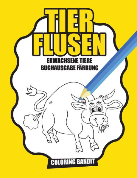 Tier Flusen: Erwachsene Tiere Buchausgabe Färbung