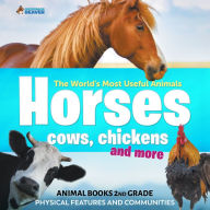 Title: The World's Most Useful Animals - Horses, Cows, Chickens and More - Animal Books 2nd Grade Children's Animal Books, Author: Professor Beaver