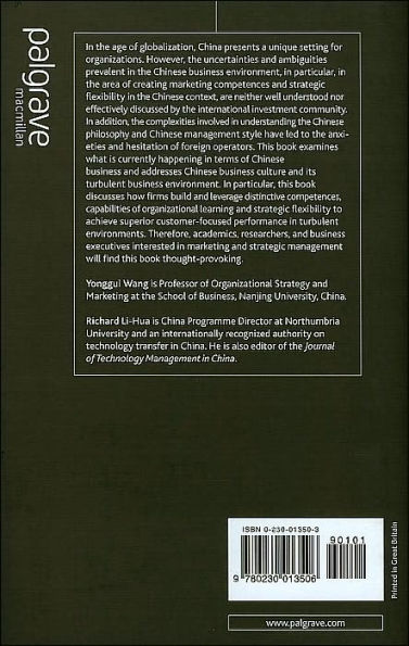 Marketing Competences and Strategic Flexibility in China