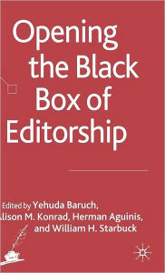 Title: Opening the Black Box of Editorship, Author: Y. Baruch