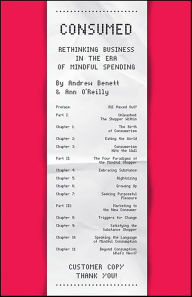 Title: Consumed: Rethinking Business in the Era of Mindful Spending, Author: Andrew Benett