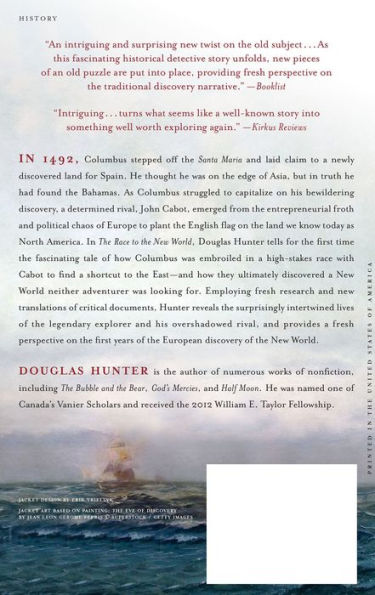The Race to the New World: Christopher Columbus, John Cabot, and a Lost History of Discovery