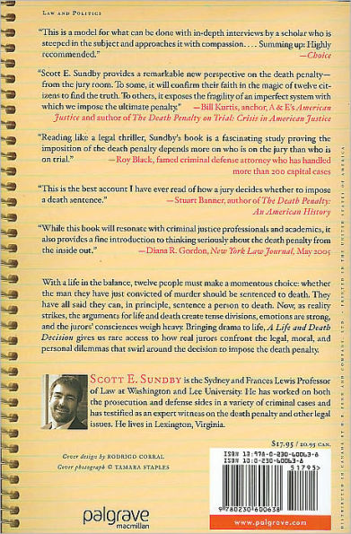 A Life and Death Decision: A Jury Weighs the Death Penalty