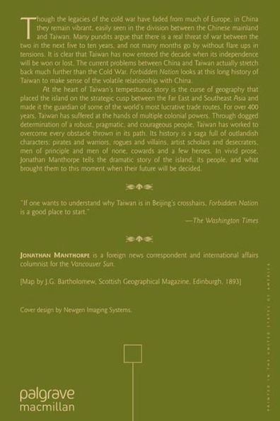 Forbidden Nation: A History of Taiwan