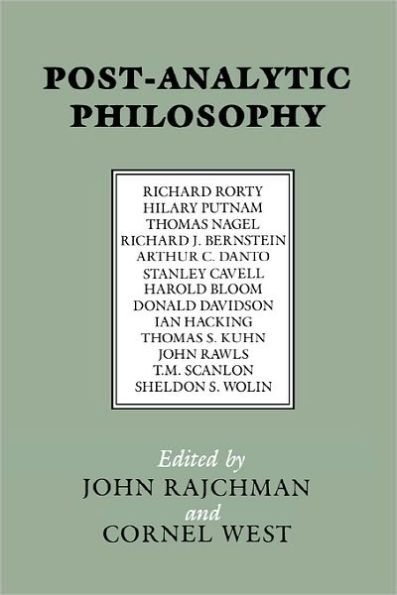 Post-Analytic Philosophy / Edition 1